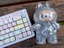 Teclado mecânico personalizado 65% FOFO KAWAII GAMER ESTETHIC THOCKY, usado comprar usado  Enviando para Brazil