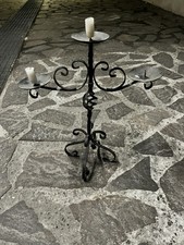 Portacandele ferro battuto usato  Novara
