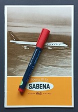 Mint brochure sabena d'occasion  Expédié en Belgium