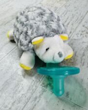 Porta-chupeta infantil Mary Meyer Wubbanub ouriço pelúcia amarelo cinza branco comprar usado  Enviando para Brazil