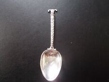 Silver jester teaspoon for sale  LYME REGIS