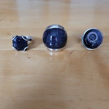 Blaufluss ringe 3er gebraucht kaufen  Idar-Oberstein