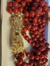 Collana corallo rosso usato  Carrara