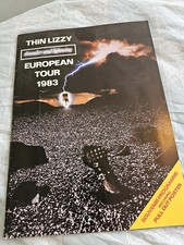 Thin lizzy programme for sale  NUNEATON