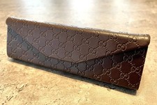 Gucci brown leather for sale  GLASGOW