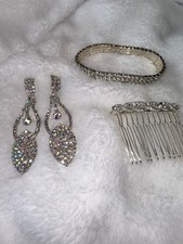 Rhinestone jewelry set for sale  Philadelphia