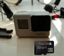Câmera Gopro Hero 7 edição preta e branca 32GB cartão SD, cabo de carregamento USB tipo C comprar usado  Enviando para Brazil