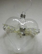 Hanging glass heart for sale  YORK
