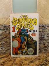 VINTAGE 1969 BANANA SPLITS GUM MACHINE HEADER CARD HANNA BARBERA FLEER comprar usado  Enviando para Brazil