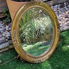 Miroir ancien ovale d'occasion  Grasse