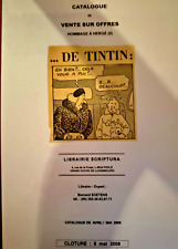 Tintin hergé auction d'occasion  Expédié en Belgium