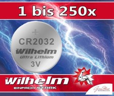 Wilhelm cr2032 knopfzelle gebraucht kaufen Wilhelm cr2032 knopfzelle gebraucht kaufen  Hauneck