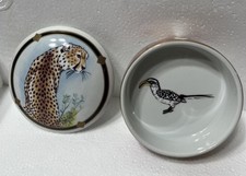 RARO Lynn Chase Leopardo Retratos Africanos Caixa Ouro 24 quilates Vintage Autêntico , usado comprar usado  Enviando para Brazil