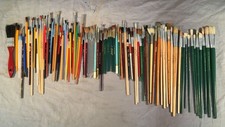 Belo Lote de 100 Pincéis de Pintura Artista Aquarela Alguns Sable Excelente Estado comprar usado  Enviando para Brazil