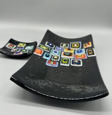 Fused art glass for sale  North East