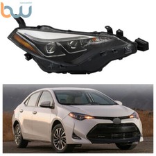 Farol de LED preto lateral direito Toyota Corolla SE/XSE/XLE 2017 2018 2019, usado comprar usado  Enviando para Brazil