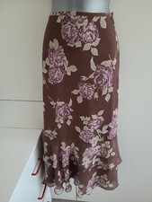 Lined skirt floral for sale  LOUGHBOROUGH