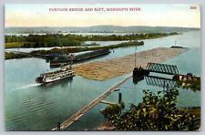 Postcard mississippi river for sale  Newtown