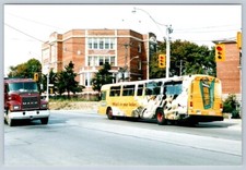 TTC GM Classic Bus #7207, Grand & Toy Wrap Davenport W Toronto, impressão Kodak 4x6 comprar usado  Enviando para Brazil