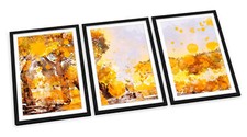 Yellow landscape forest for sale  UK