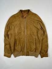 Suede bomber jacket usato  Anzio