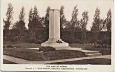 Greenford. war memorial for sale  YORK