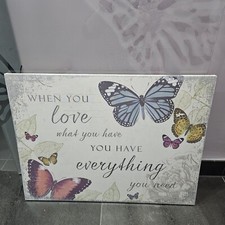 Next butterfly canvas for sale  ALFORD