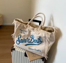 Borsa Saint Barth MC2 Donna Summer Paradise Estiva da Mare fatta a mano, usado comprar usado  Enviando para Brazil