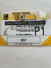 Fußball sammler ticket gebraucht kaufen  Woltersdorf