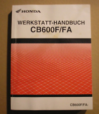 Werkstatthandbuch honda 600 gebraucht kaufen  Nideggen