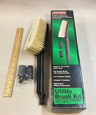 Kit de escova utilitária Craftsman cerdas macias cabeça larga para lavagem de alta pressão comprar usado  Enviando para Brazil