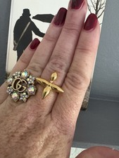 Edelstahl ring blume gebraucht kaufen  Mölsheim, Mörstadt, Offstein