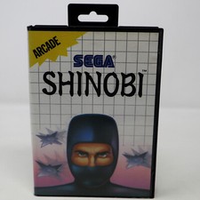 VINTAGE 1988 ANOS 80 SEGA MASTER SYSTEM CARTUCHO SHINOBI VIDEOGAME PAL ARCADE comprar usado  Enviando para Brazil