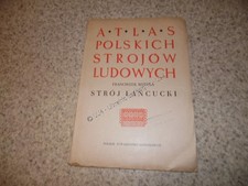 1955.Stroj lancucki.atlas polskich strojow.Costume Pologne.Kotula na sprzedaż  Wysyłka do Poland