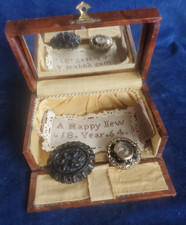 Victorian mourning brooches for sale  HAVERFORDWEST