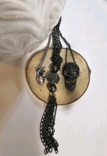 Goth skull pendant for sale  Pflugerville
