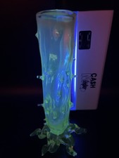 Victorian vaseline glass for sale  STAMFORD