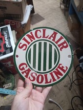 Placa redonda de gasolina Sinclair 6", usado comprar usado  Enviando para Brazil