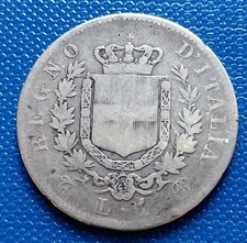 1 lira 1862 usato 1 lira 1862 usato Roccabianca