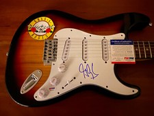 Usado, Guitarra Gilby Clark assinada Guns N Roses PSA DNA H80686 comprar usado  Enviando para Brazil
