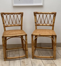 Pair vintage rattan for sale  SHEFFIELD