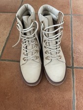 Cream lace boots for sale  CAMBRIDGE