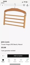 John lewis white for sale  SPALDING