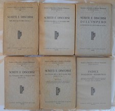 Scritti discorsi benito usato  Bologna