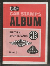 Car stamps album for sale  COLNE
