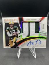 2022 Panini Immaculate Aaron Rodger Patch /10 #PPA-ARO comprar usado  Enviando para Brazil