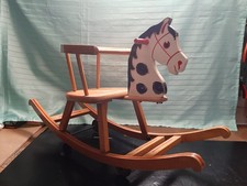Schaukelpferd holz herlag gebraucht kaufen  Gelsenkirchen
