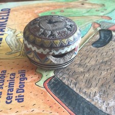 Dorgali scatola ceramica usato  Italia