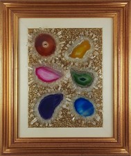 Guy-Philippe Bruhammer, Rainbow Color Paint my Life, Resina, Quartzo Cristal, em w, usado comprar usado  Enviando para Brazil