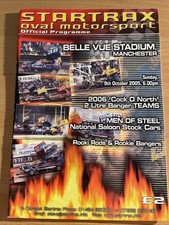 Banger racing programme for sale  BURTON-ON-TRENT